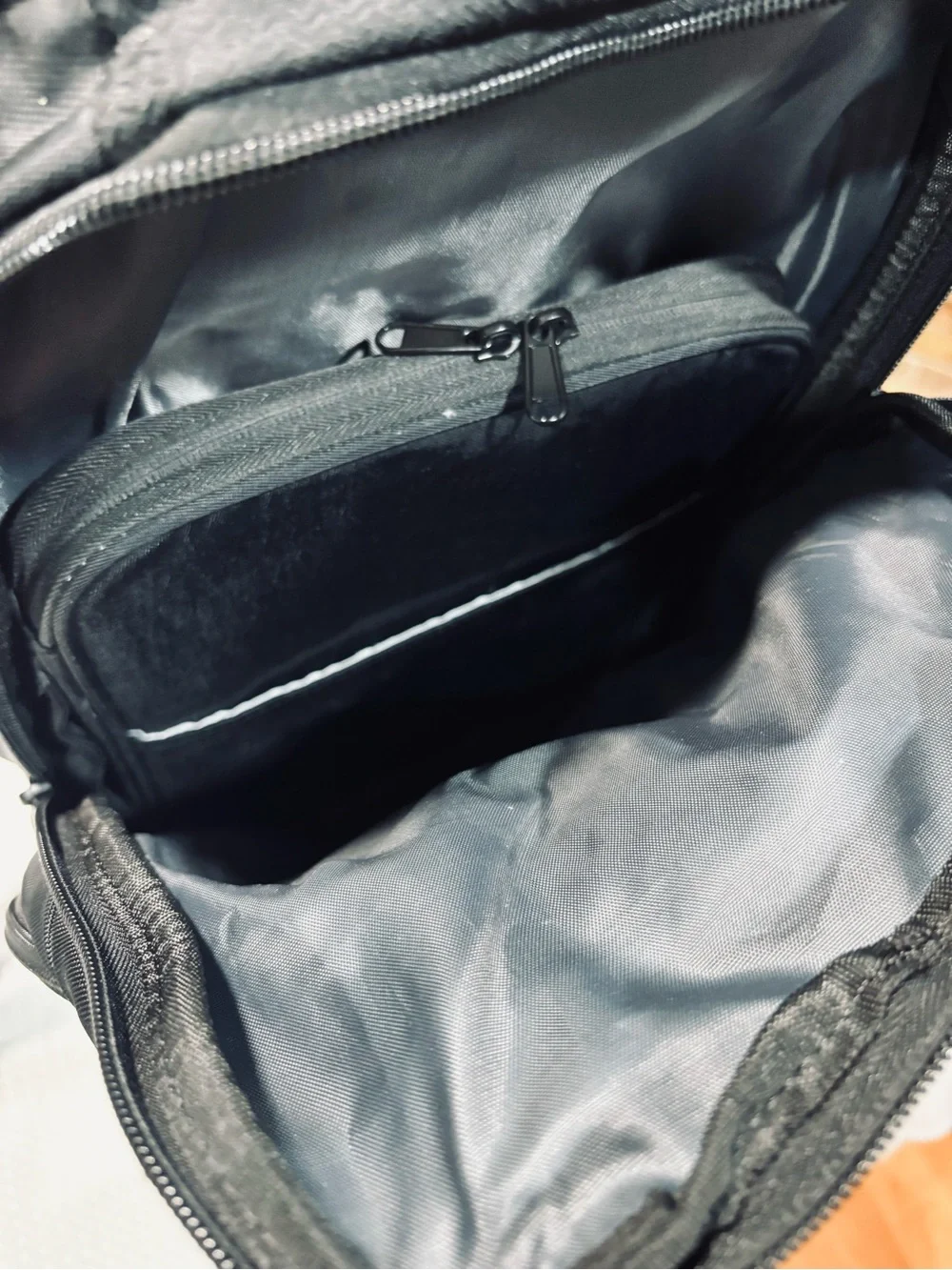 Victorinox Black Backpack with Red Accent - Compact Everyday Pack